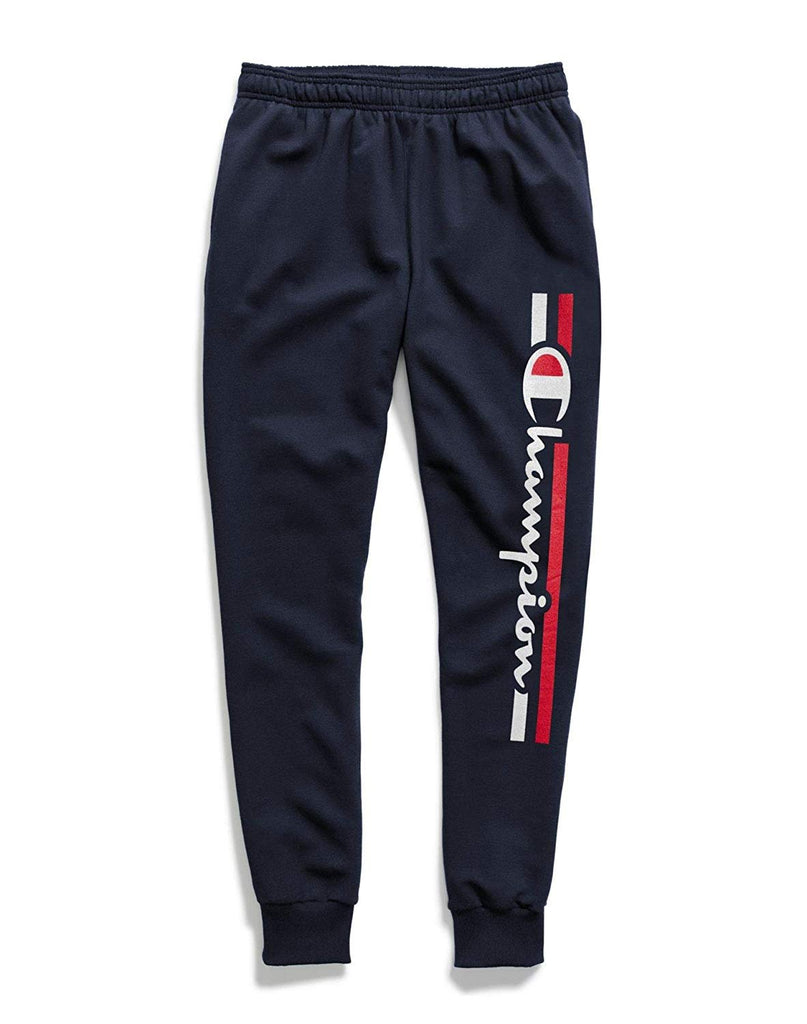 Champion Men's Graphic Powerblend Fleece Jogger