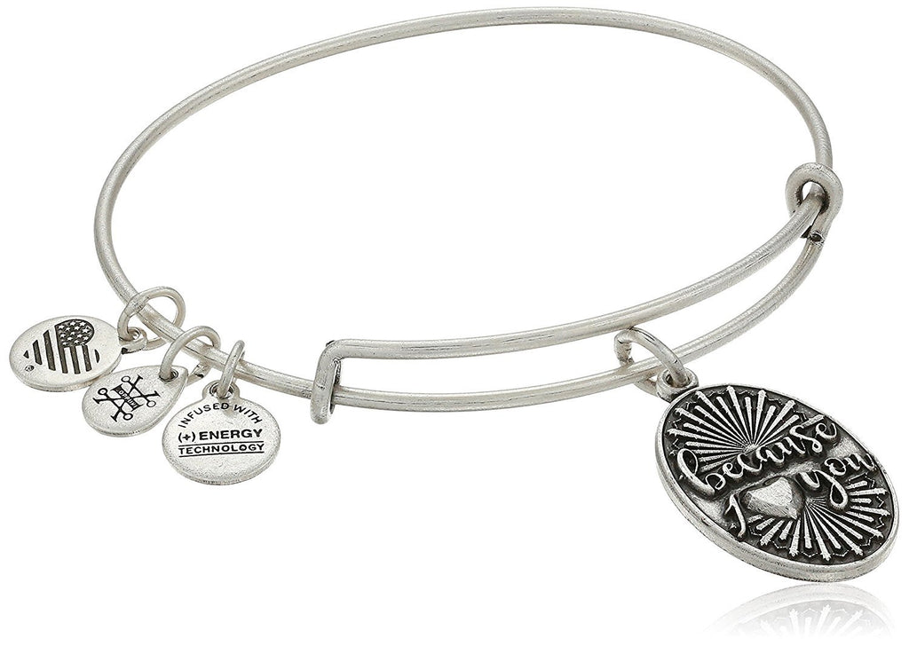 Alex and Ani Because I Love You Rafaelian Bangle Bracelet