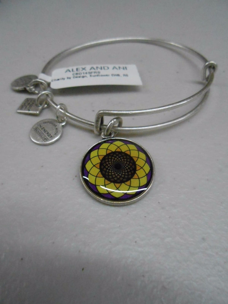 Alex and Ani Charity by Design Sunflower Bangle Bracelet