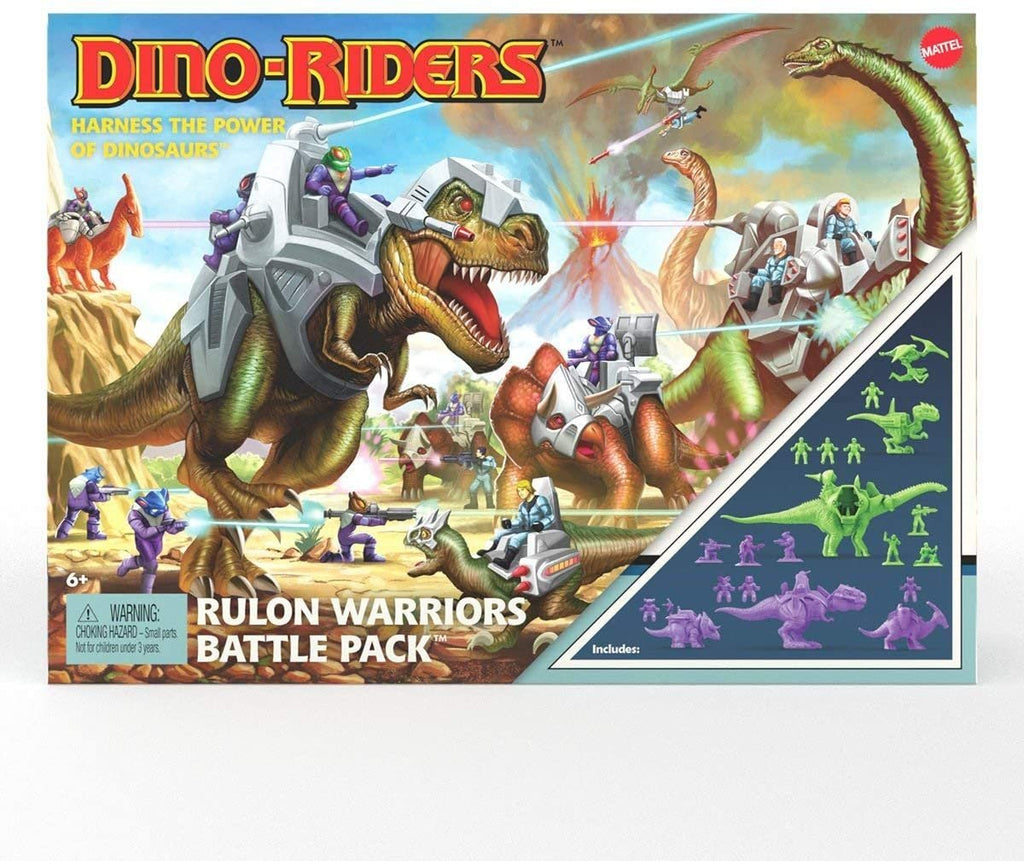 Dino-Riders Rulon Warriors Battle Pack