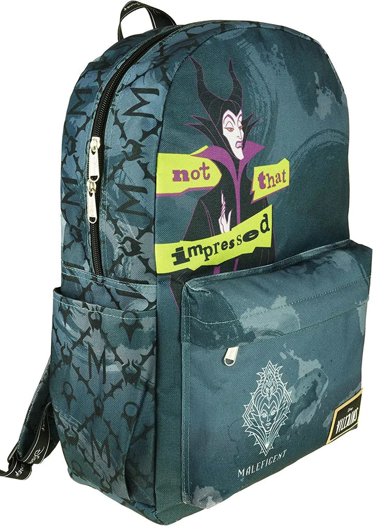 Classic Disney Villains Backpack with Laptop Compartment for School, Travel, and Work