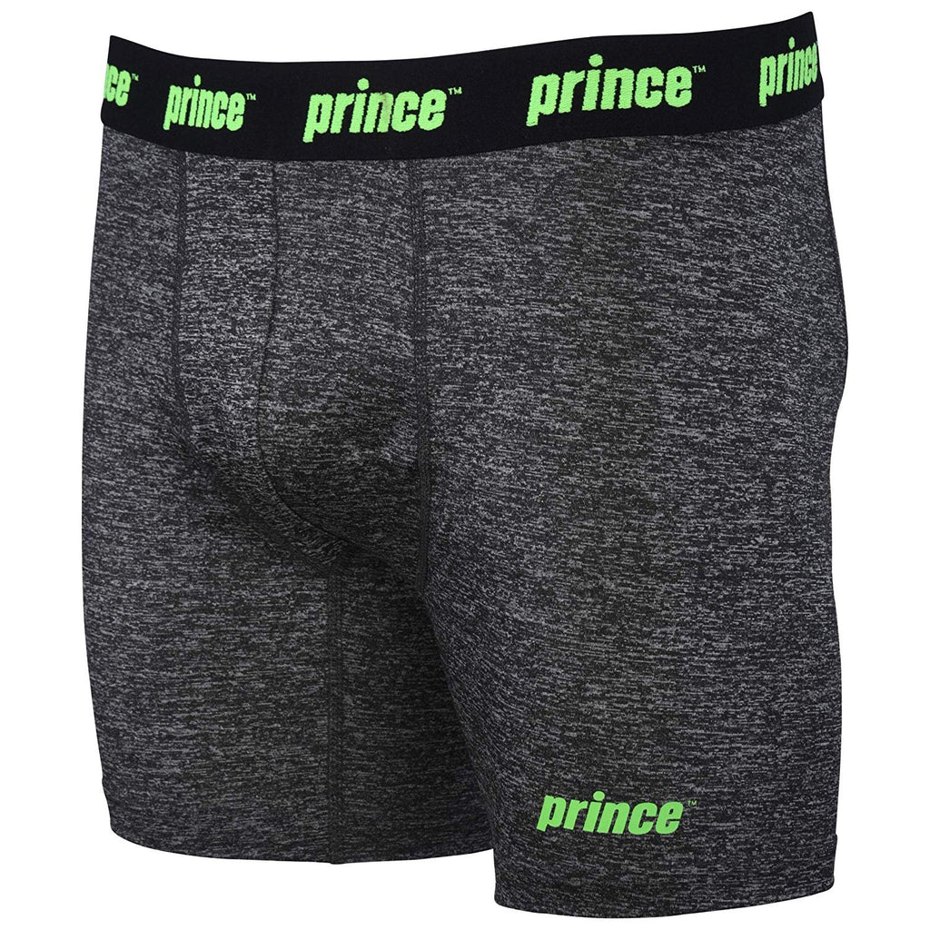 prince Mens Performance Boxer Briefs - 3-Pack Performance Fit Stretch Underwear No Fly Breathable Moisture Management