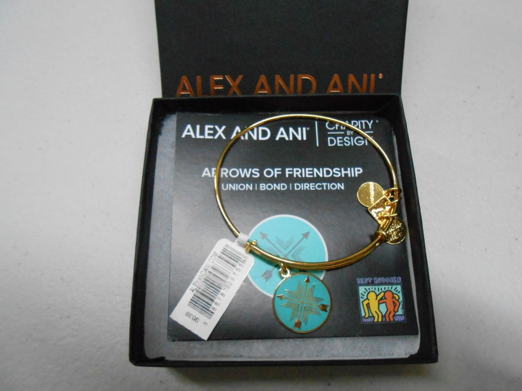 Alex and Ani Charity by Design Arrows of Friendship Expandable Bangle Bracelet