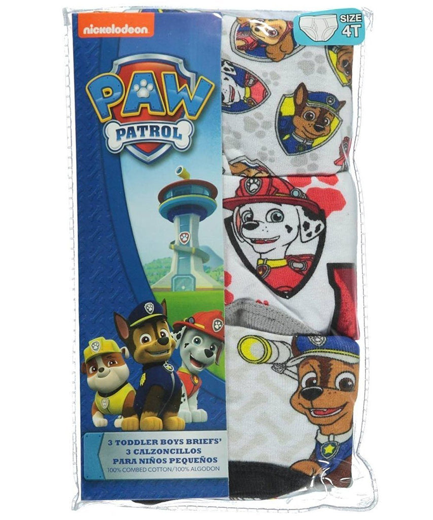 Paw Patrol Toddler Boys Underwear, 3 Pack