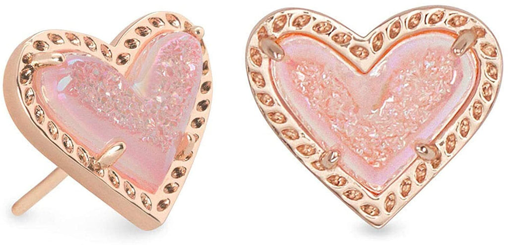 Kendra Scott Ari Heart Stud Earrings for Women, Fashion Jewelry