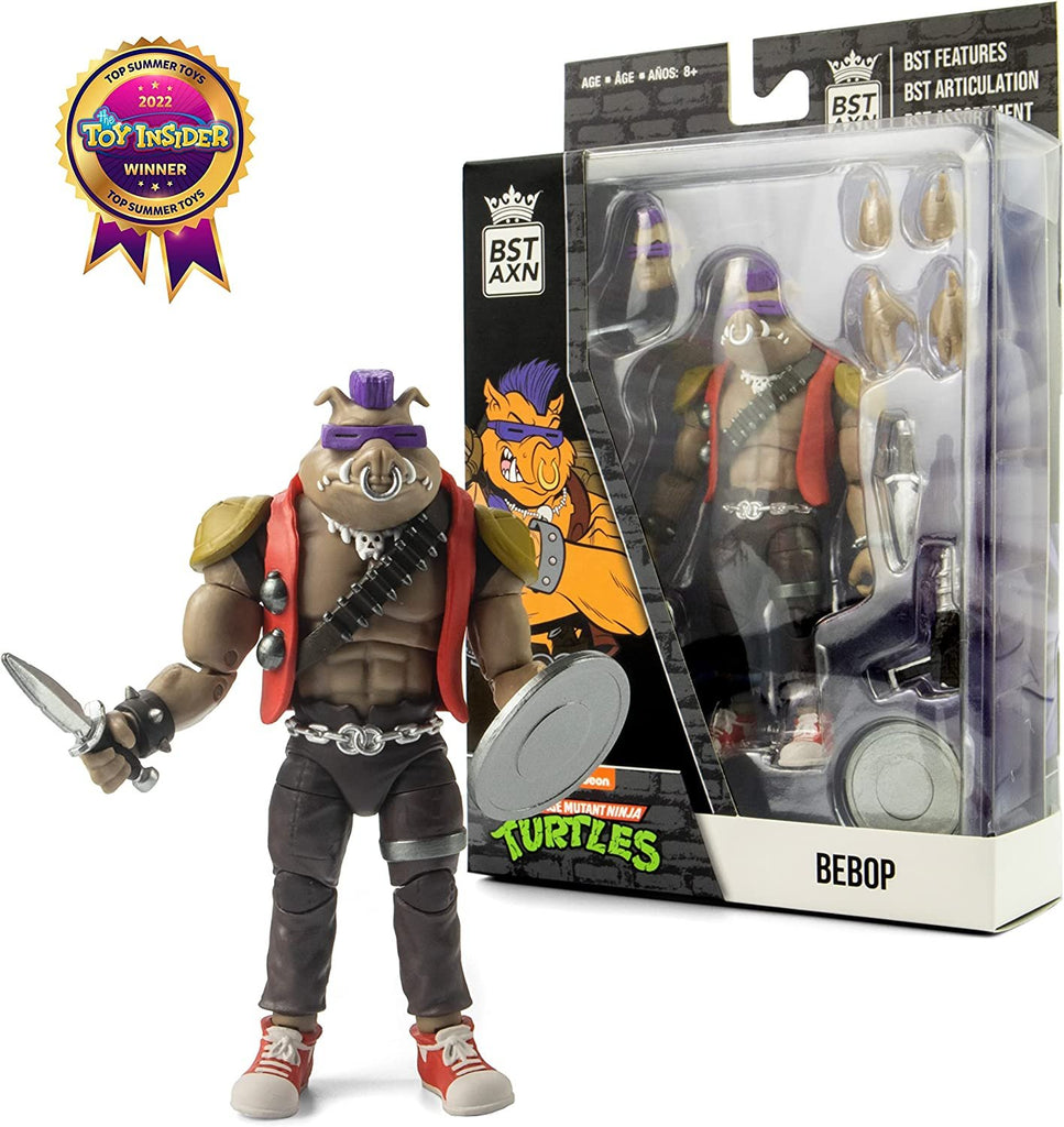 The Loyal Subjects Teenage Mutant Ninja Turtles BST AXN Bebop 5" Action Figure with Accessories