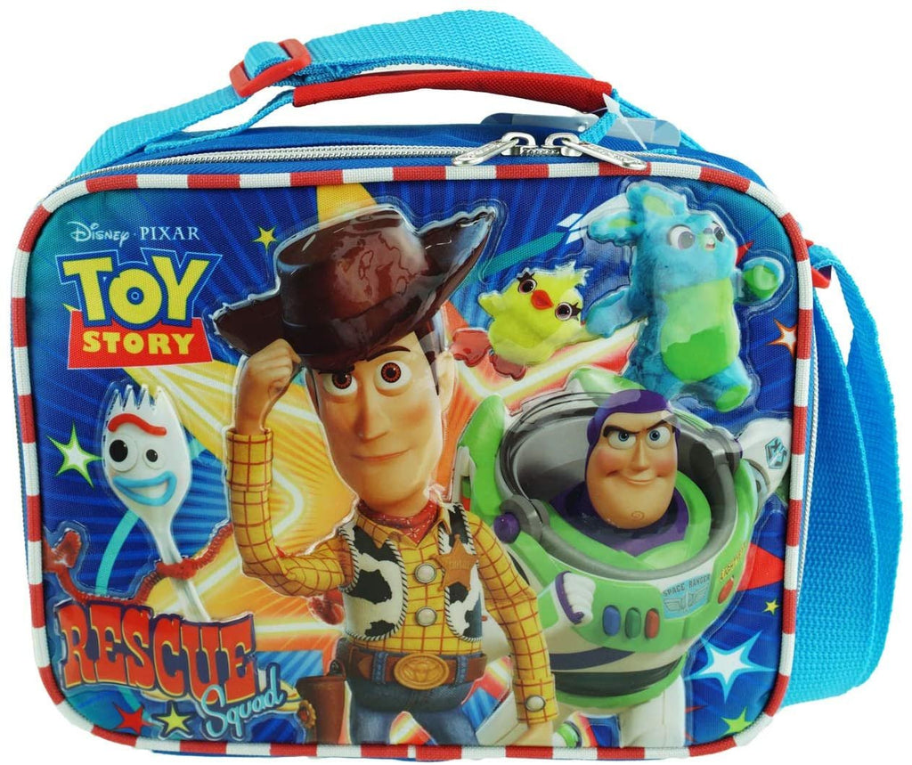 Toy Story 4 Insulated Lunch Box With Adjustable Shoulder Straps - Toy Heroes - A17326