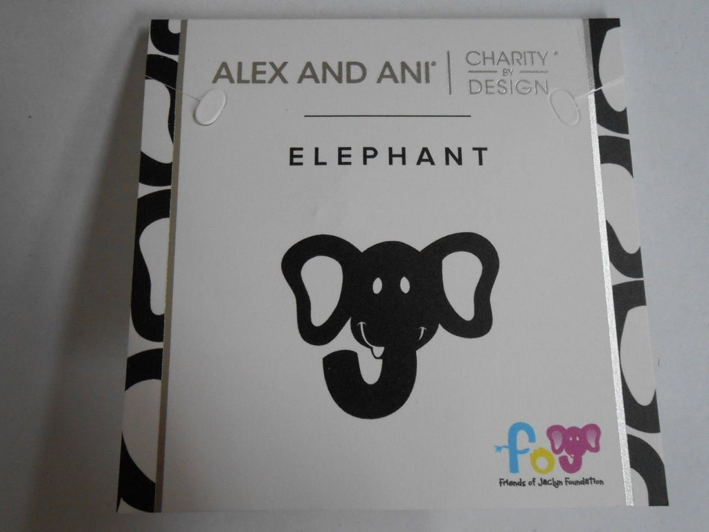 Alex and Ani "Charity By Design" The Elephant Expandable Wire Bangle Bracelet, 7.75"