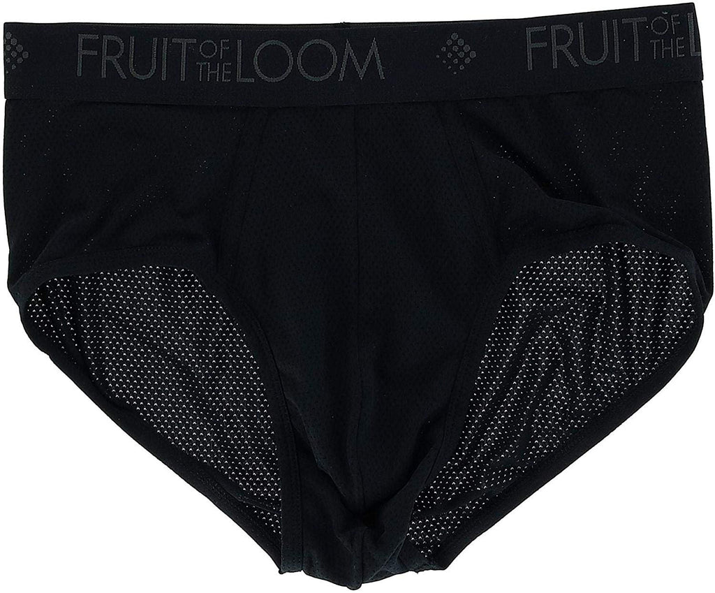 Fruit of the Loom Men's Breathable Micro Mesh Briefs Underwear (4 Pair Pack)