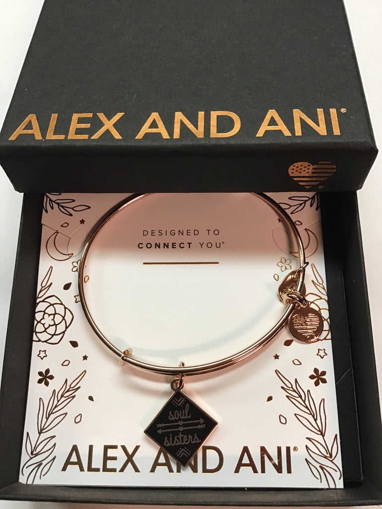 Alex and Ani Color Infusion Soul Sisters Bangle Bracelet