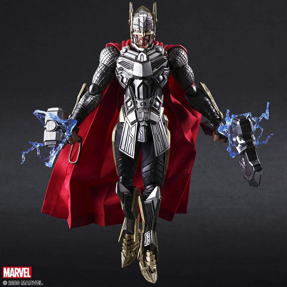 Square Enix Marvel Universe Thor Variant Bring Arts Action Figure, Multicolor