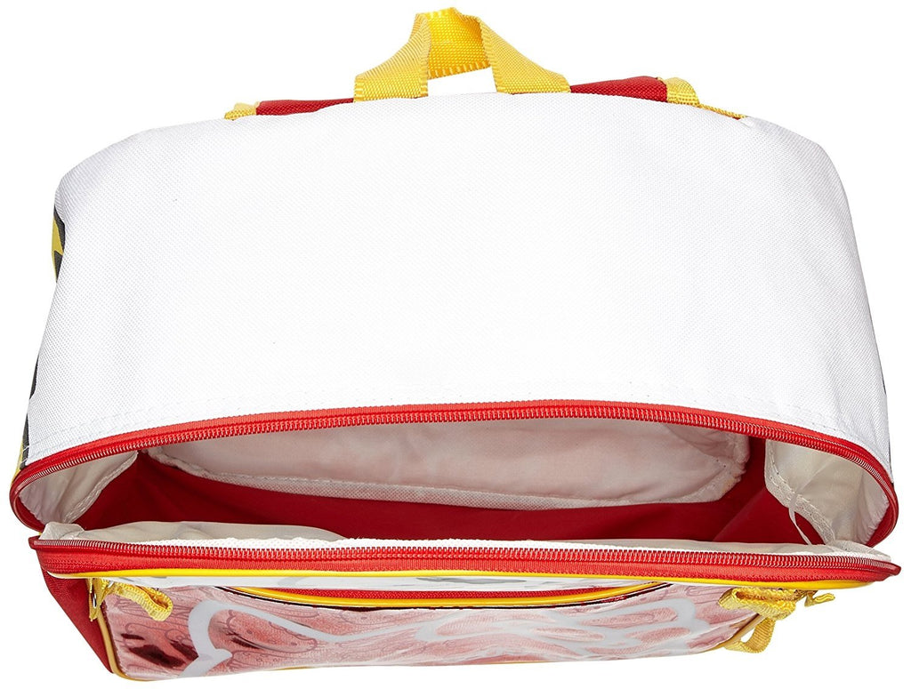 Hello Kitty Girls' Burger and Fries 16 Inch Backpack with Lunch Kit