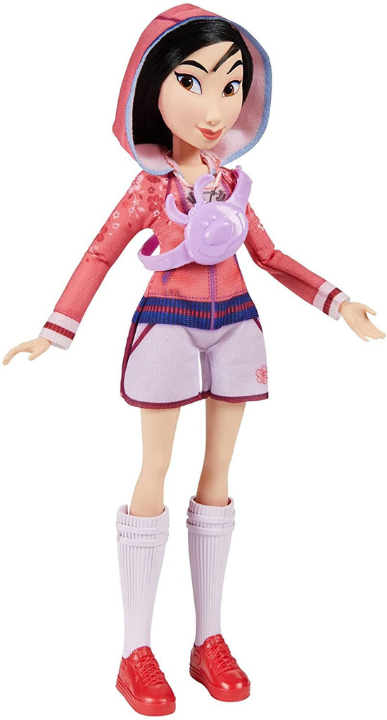 Disney Princess Comfy Squad Mulan Fashion Doll, Toy Inspired by Disney’s Ralph Breaks The Internet, Casual Outfit Doll, Girls 5 and Up , White