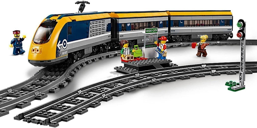 LEGO City Passenger Rc Train Toy, Construction Track Set for Kids