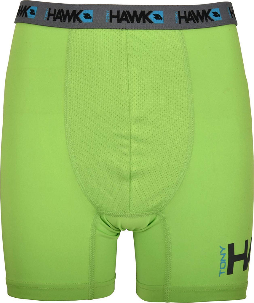 Tony Hawk Boys' Boxer Briefs 8-Pack Performance Dri Fusion Tech Compression No Fly Underwear