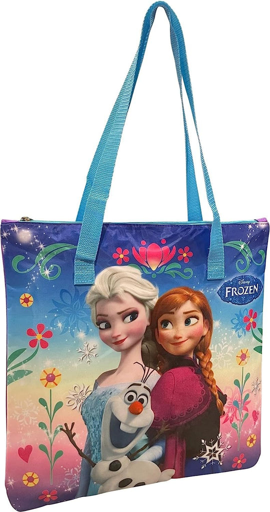 Ruz Frozen Anna and Elsa Large Tote Bag