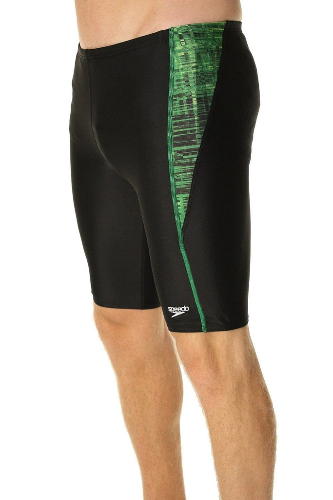 Speedo Men's/Boys Swimsuit Flash Line Race Jammer KELLY GREEN Sizes 20-28