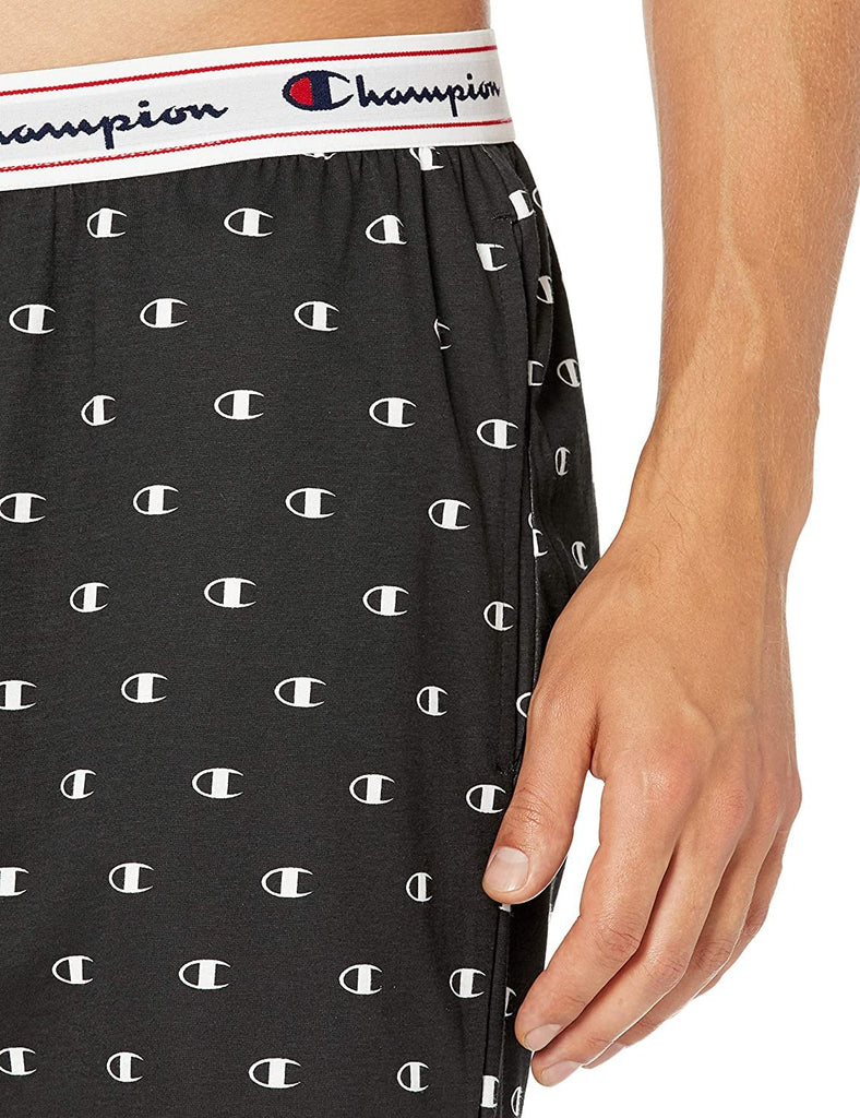 Champion Men's Jersey Printed Sleep Shorts