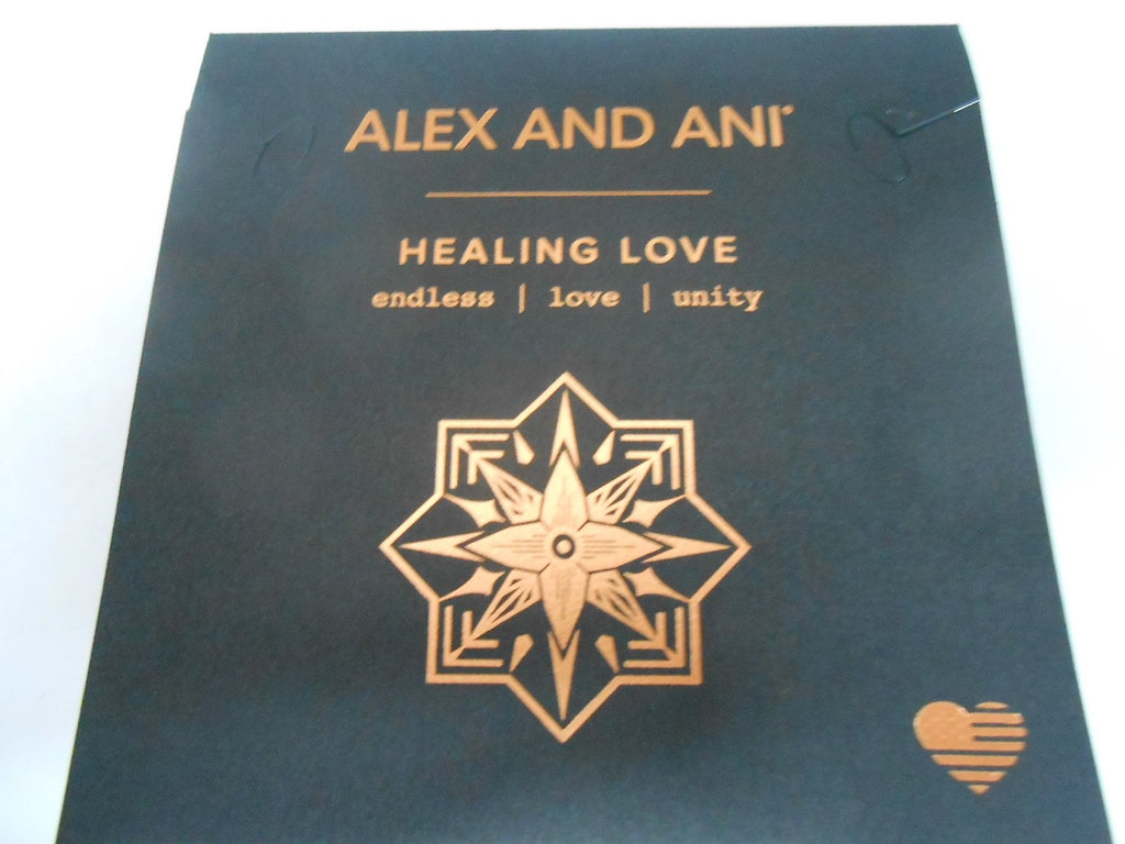 Alex and ANI Healing Love II Bangle Bracelet, Expandable