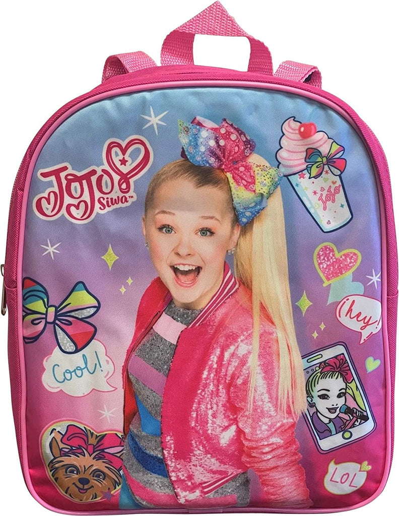 Jojo Siwa Toddler Girl 12 Inch Mini Backpack (Pink)