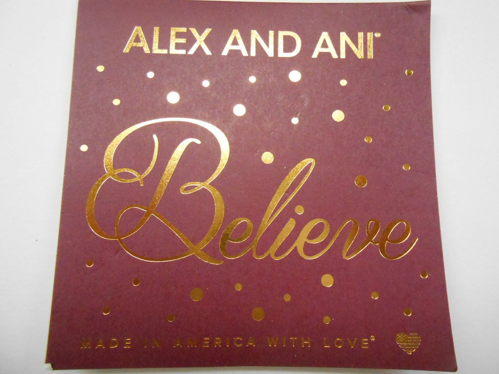 Alex and Ani Women's Believe Set of 2 Color Infusion Wine