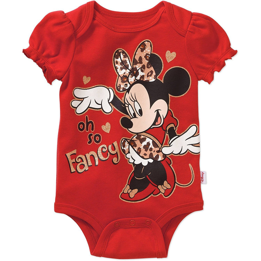 Minnie Mouse Baby Girls Oh So Fancy Bodysuit