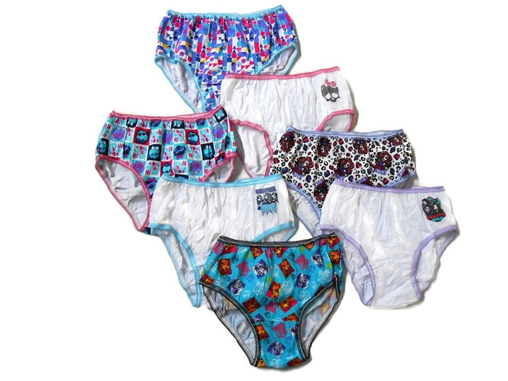 Handcraft Little Girls' Monster High Underwear Set (Pack Of 7)