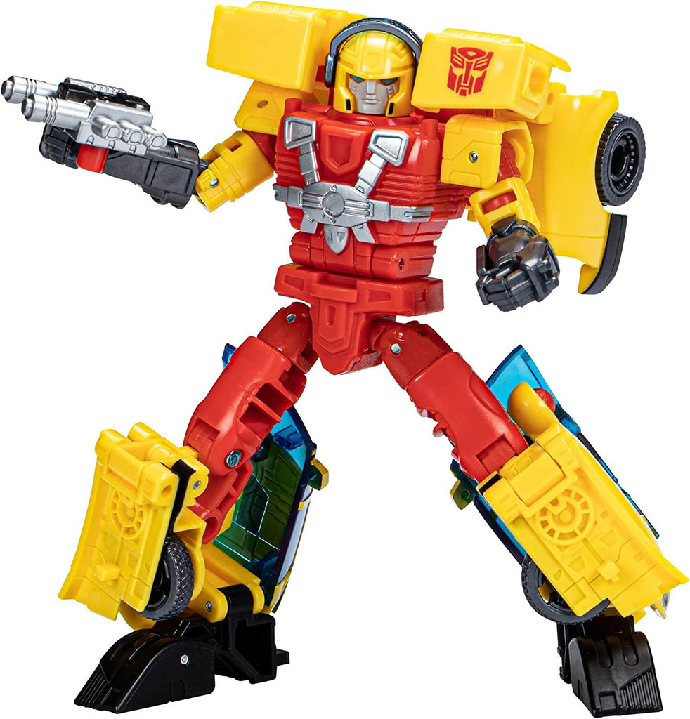 Transformers Toys Legacy Evolution Deluxe Armada Universe Hot Shot Toy, 5.5-inch, Action Figure for Boys and Girls Ages 8 and Up