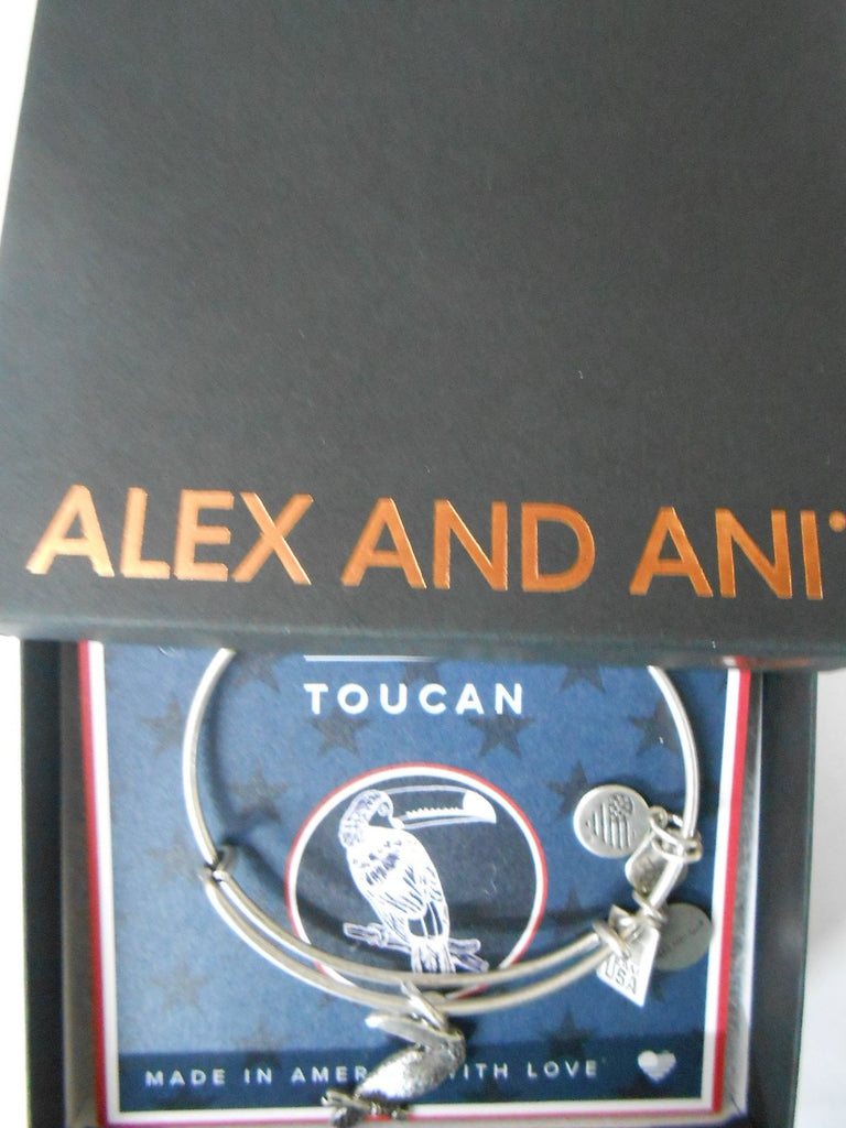 Alex and Ani Toucan Expandable Bangle Bracelet