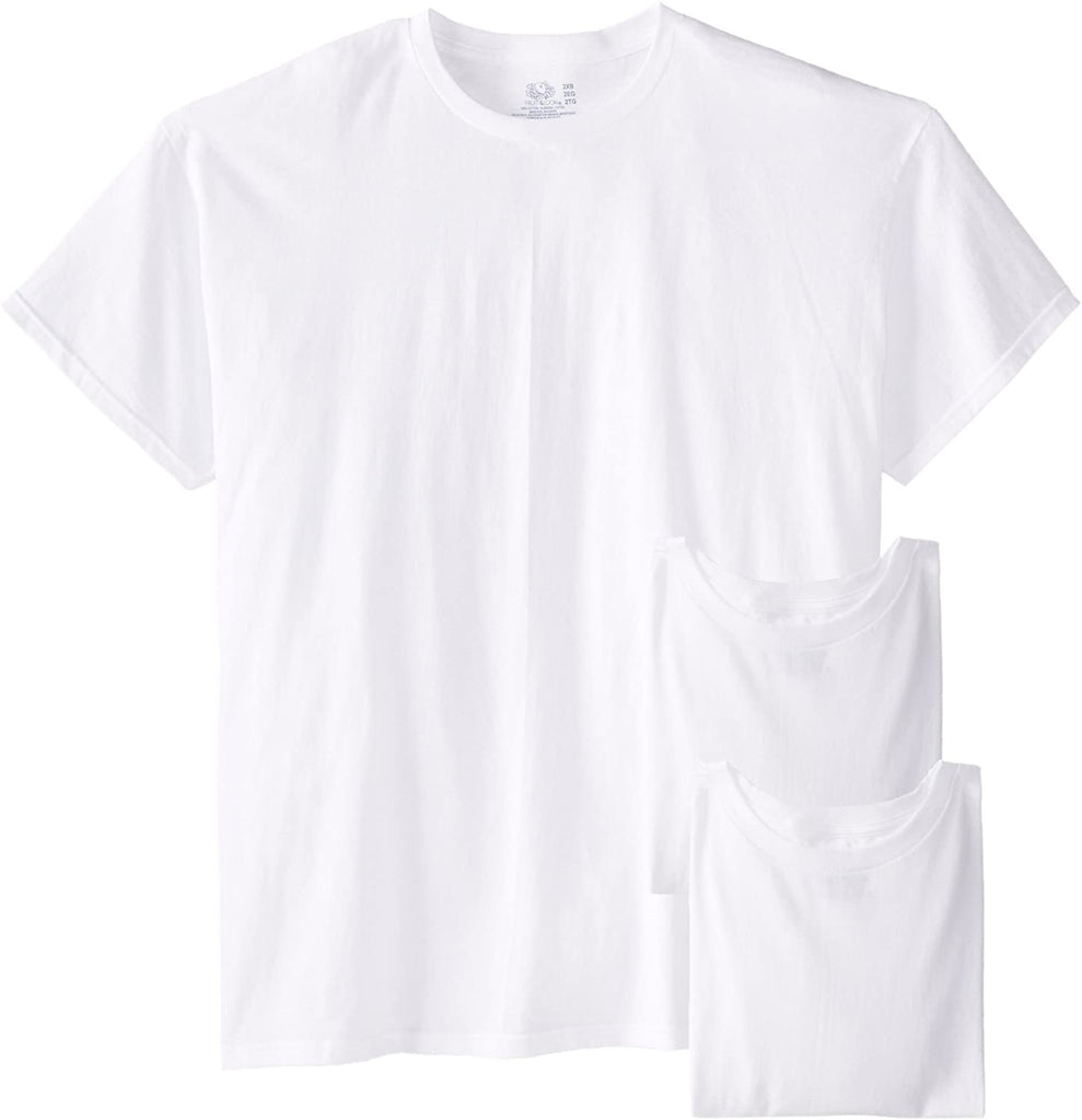 Fruit of the Loom Men's Big Size Crew T-Shirts (Pack of Three)