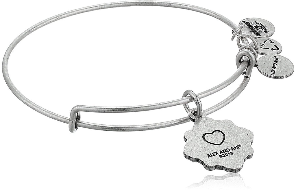 Alex and Ani Womens Because I Love You Daughter III Bangle