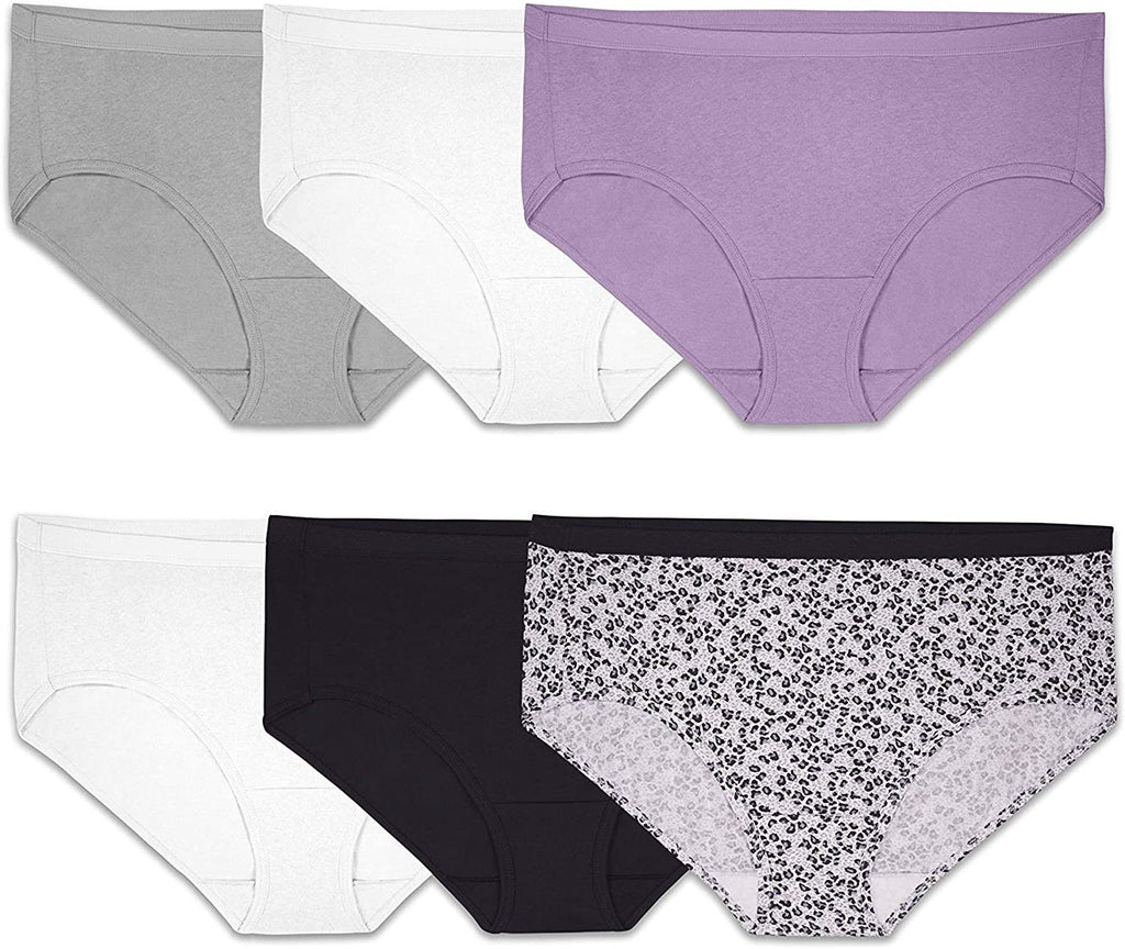 Fruit of the Loom Women's Assorted Heather Low Rise Hipster Panty, 9 Pack