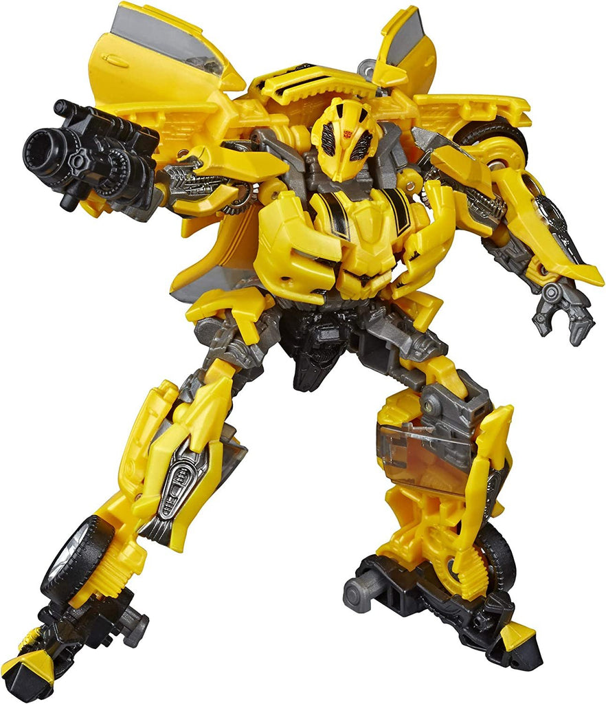 Transformers Toys Studio Series 49 Deluxe Class Movie 1 Bumblebee Action Figure - Kids Ages 8 & Up, 4.5" (Amazon Exclusive)