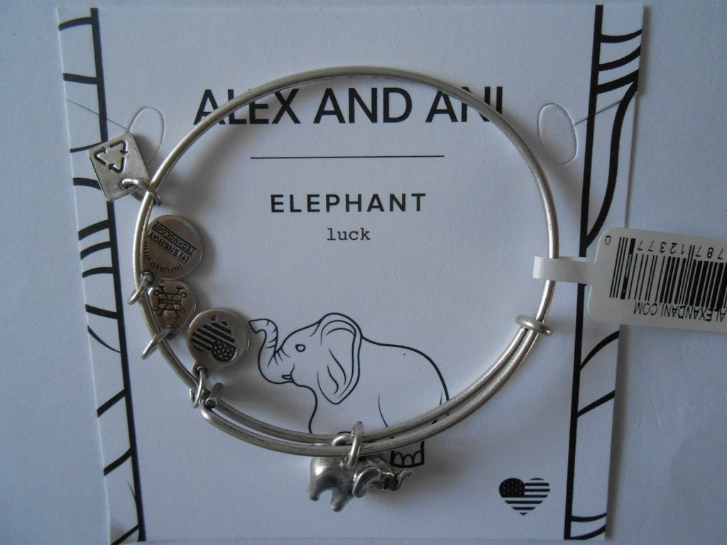 Alex and Ani Charity by Design, Elephant ii Bangle Bracelet