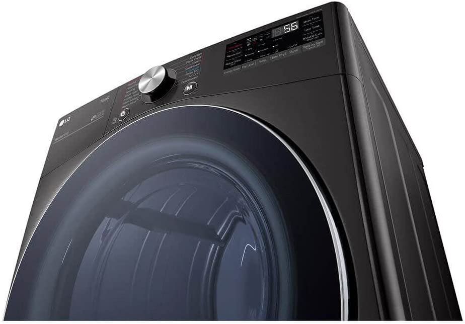 LG DLEX4200B / DLEX4200B / DLEX4200B 7.4 cu. ft. Ultra Large Capacity Smart wi-fi Enabled Front Load Dryer with TurboSteam and Built-in Intelligence