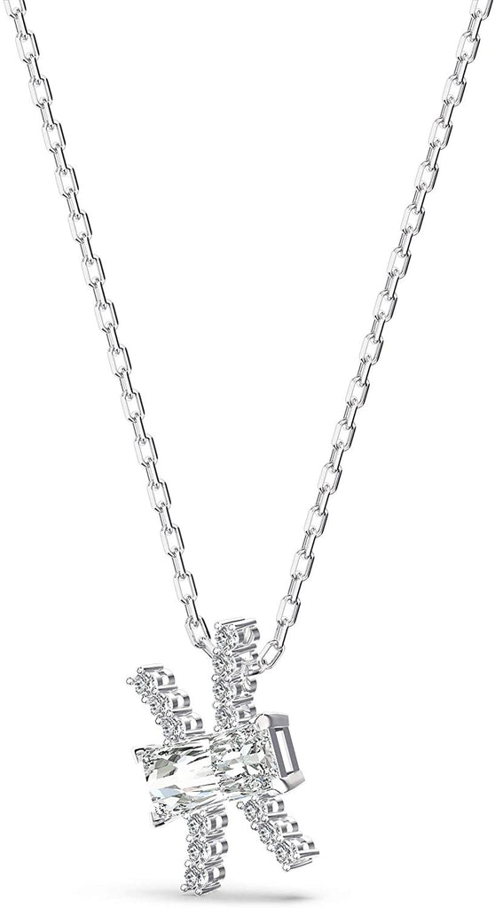 SWAROVSKI Women's All Zodiac Symbols Crystal Pendant, Mixed Metal Finish, Clear White Crystal Necklace Jewelry Collection