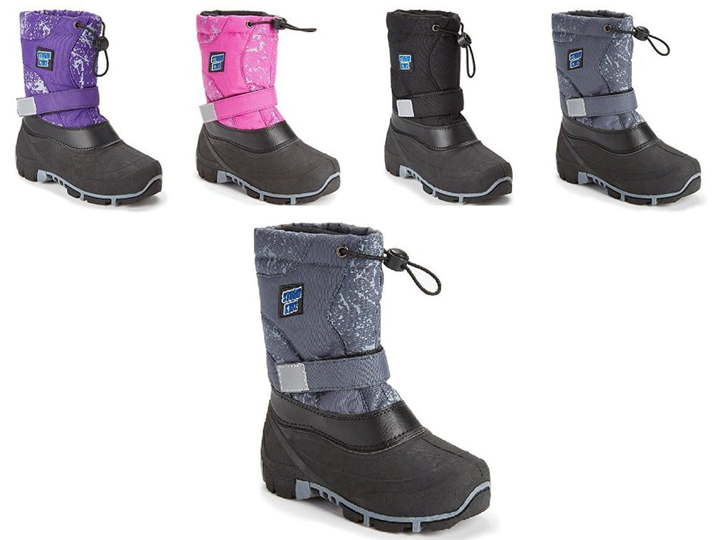 Unisex Waterproof Snow Boots Insulate - Cold Weather Snow Boot (Toddler/Little Kid/Big Kid) Boys Girls Many Colors