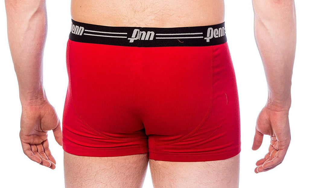 Penn Mens Athletic Underwear - 3-Pack Stretch Athletic Boxer Briefs Training Breathable Athletic Fit No Fly