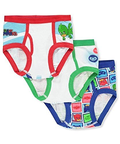 PJ Masks Gekko, Catboy & Owlette 3-Pack Boys Briefs