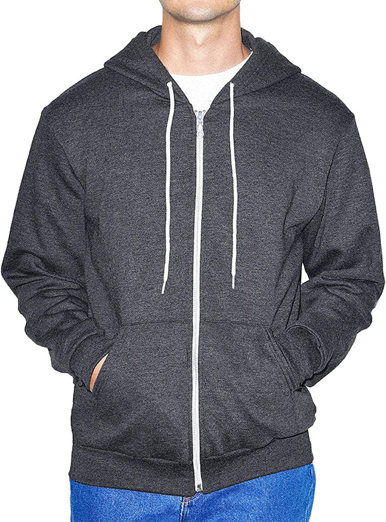 American Apparel F497 Flex Fleece Zip Hoody