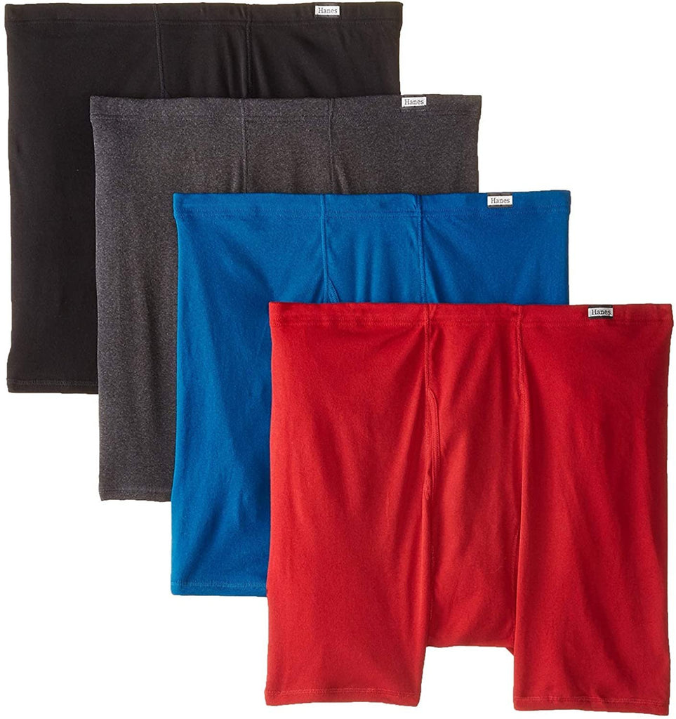 Hanes Men's 4-Pack Comfortsoft Extended Sizes Boxer Briefs