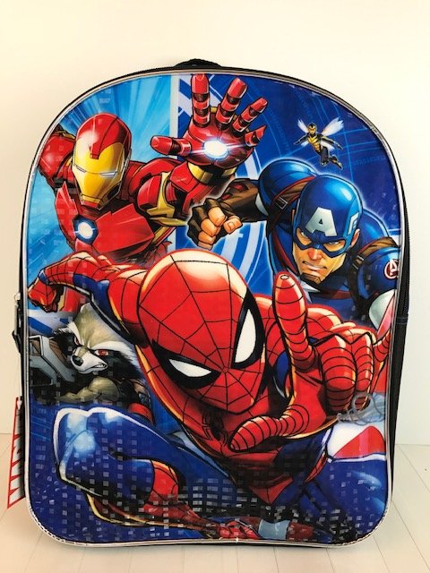 Marvel Avengers Backpack - Perfect for School, Camping, Vacation, and More