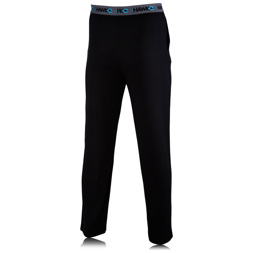 Tony Hawk Mens Lounge Pants - Pockets Super Soft Jersey Spandex/Polyester Blend Pajamas Birdman Navy