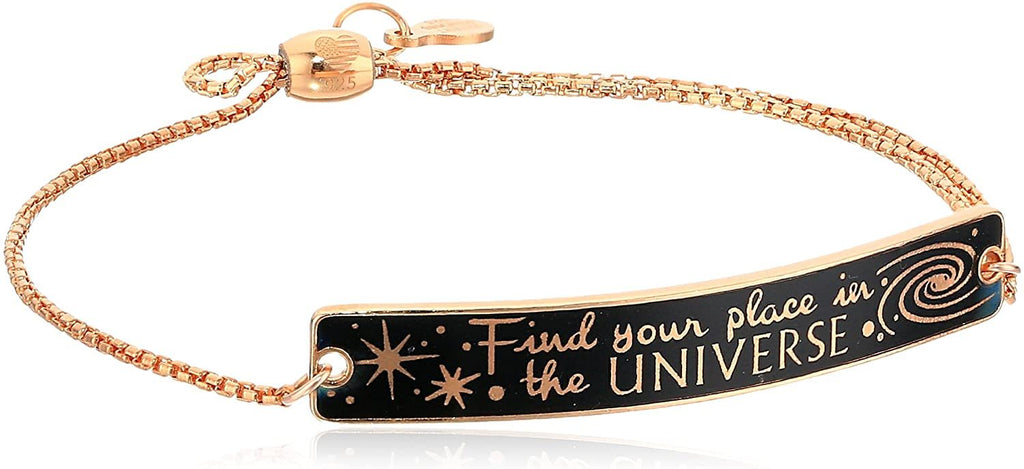 Alex and Ani 'A Wrinkle in Time' 14k Rose Gold Plated Find Your Place in the Universe Pull Chain Bracelet