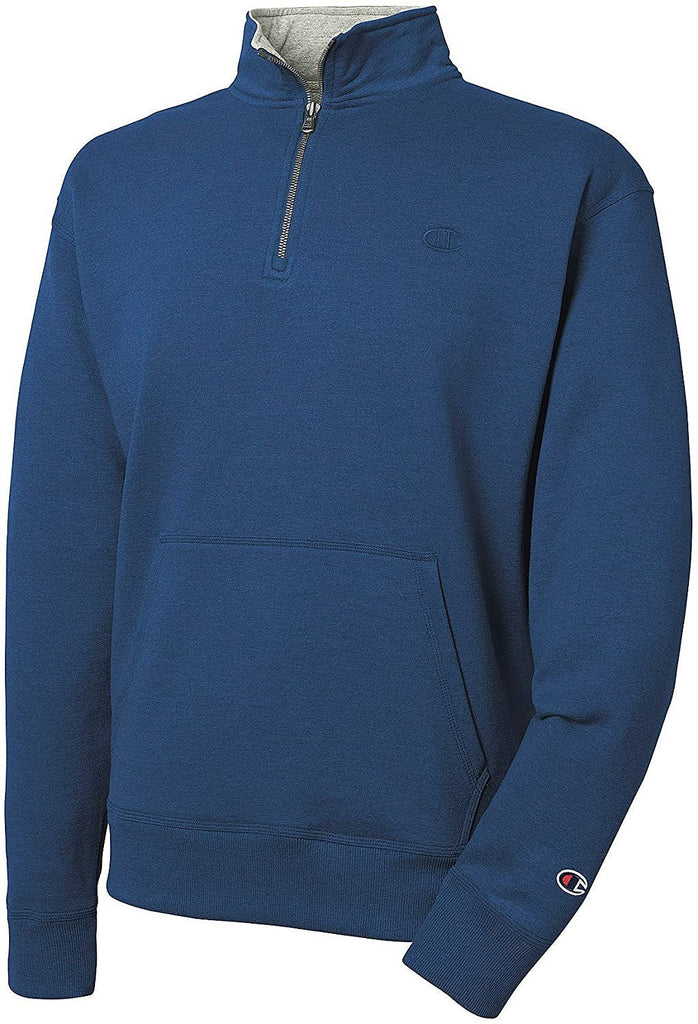 Champion Men's Powerblend Quarter-Zip Fleece Jacket