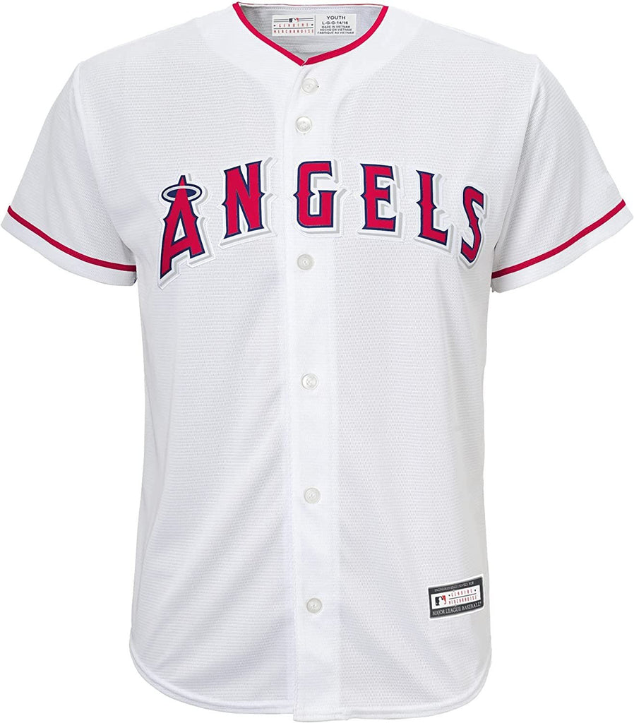 Outerstuff Mike Trout #27 Los Angeles Angels Youth Boys (8-20) Jersey