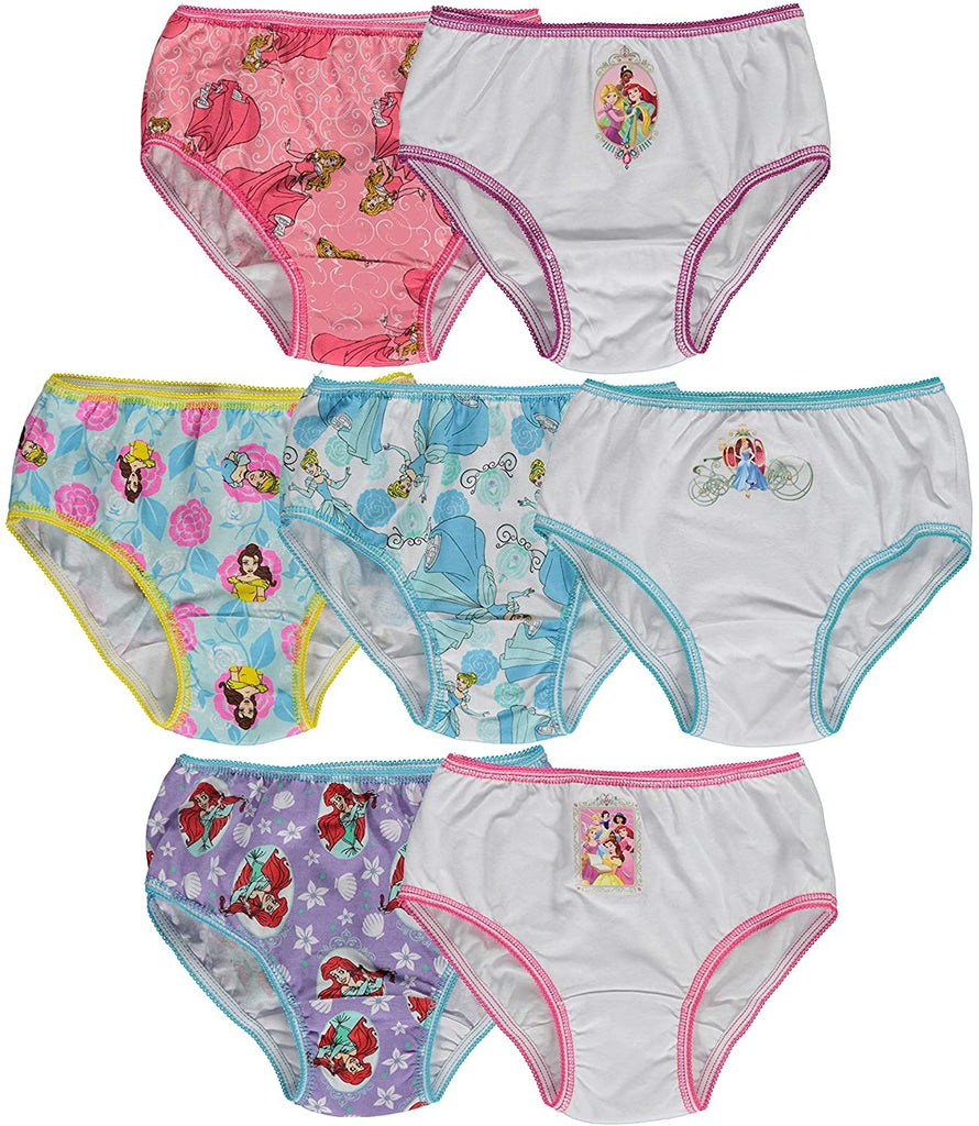 Disney Girls' Princess Underwear Mulipacks