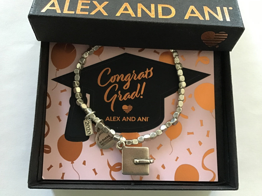 Alex and Ani 2020 Graduation Cap Stretch Bracelet