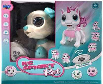 Misco Toys Remote Control Unicorn Smart Pet Electric Hobby Toy Robot Pet Girls