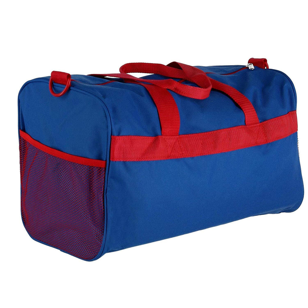 Boys 18" Mickey Mouse Blue/Red Duffel Bag Standard